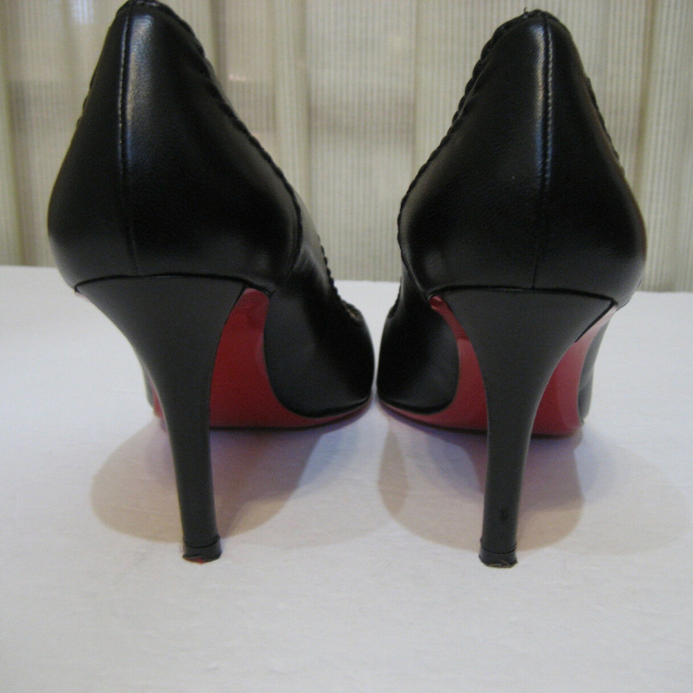Christian Louboutin Black Marpelissimo Pump 37.5 - Picture 7 of 8